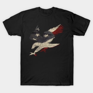 Old Glory American Flag Eagle Clothing Apparel USA T-Shirt